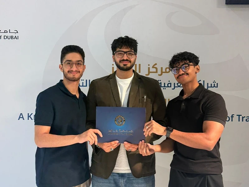 Amity Students Claim 1st Place at Dubai Customs Hackathon